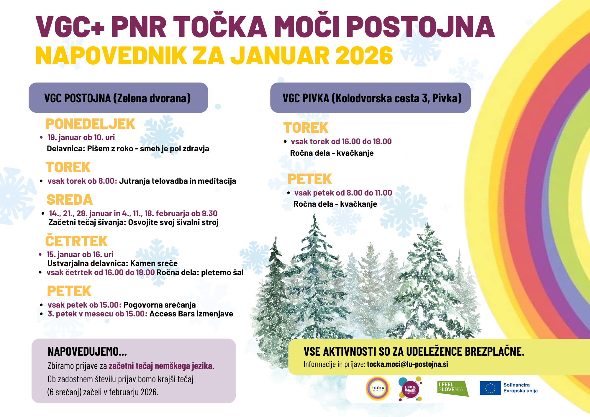 VGC TOČKA MOČI _ januar 2026